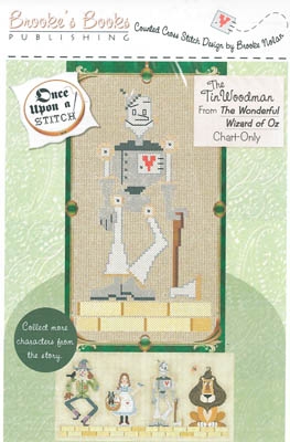Stickvorlage Brookes Books - Wonderful Wizard Tin Woodman (Ausverkauf)