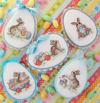 Stickvorlage Sue Hillis Designs - Easter Parade