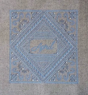 April - Birthstone Diamond - Northern Expressions Needlework (Stickvorlage)