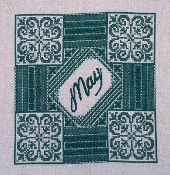Stickvorlage Northern Expressions Needlework - May - Birthstone Emerald