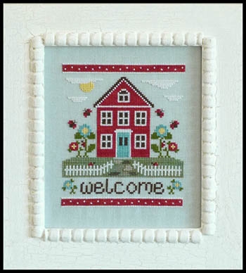 Stickvorlage Country Cottage Needleworks - Welcome Home