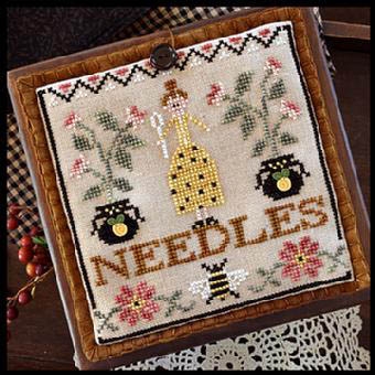 Stickvorlage Little House Needleworks - Pretty in Perle-Needle Lady Pocket