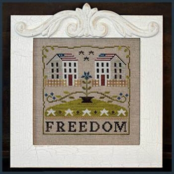 Stickvorlage Little House Needleworks - Freedom House