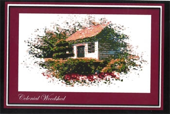 Stickvorlage Ronnie Rowe Designs - Colonial Series - Colonial Woodshed