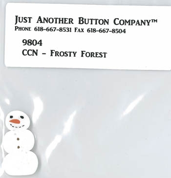 Just Another Button Company - Button Frosty Forest