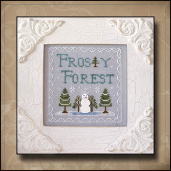 Stickvorlage Country Cottage Needleworks - Frosty Forest 9 Frosty Forest