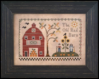 Stickvorlage Little House Needleworks - The Old Red Barn