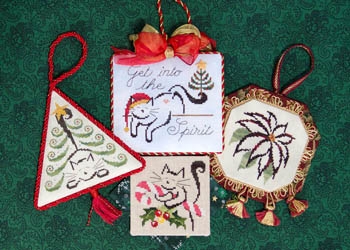 Stickvorlage Brittercup Designs - Christmas Ornaments II