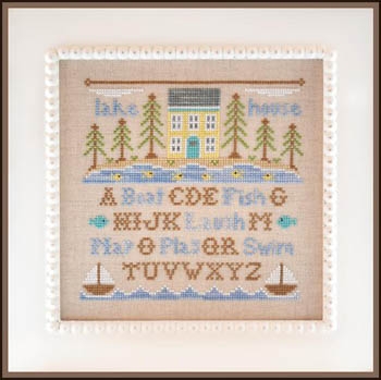 Stickvorlage Country Cottage Needleworks - Lake House