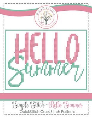 Stickvorlage Anabellas - Hello Summer