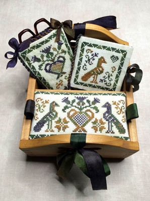 Stickvorlage Miladys Needle - Thistle Patch Sewing Box