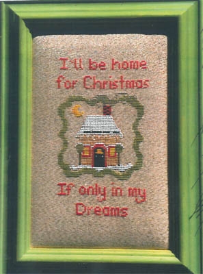 Stickvorlage Pickle Barrel Designs - Ill Be Home For Christmas (Ausverkauf)