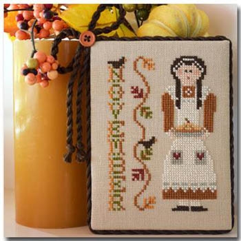 Calendar Girls November - Little House Needleworks (Stickvorlage)