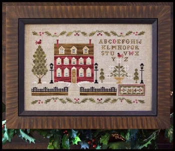 Stickvorlage Little House Needleworks - Lantern Lane