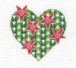 Weihnachtsherz 2014 - Gisela Süskind (Stickvorlage)