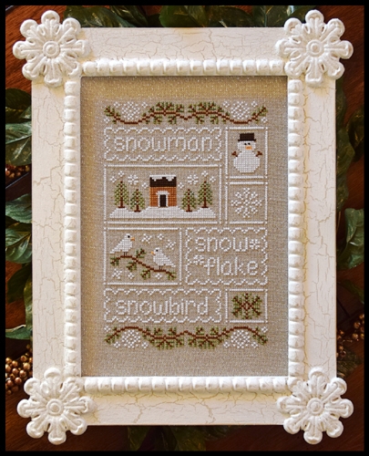 Stickvorlage Country Cottage Needleworks - Snow Sampler