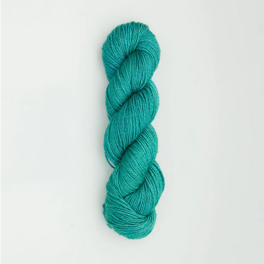 Luna Symfonie handgefärbt - Turquoise