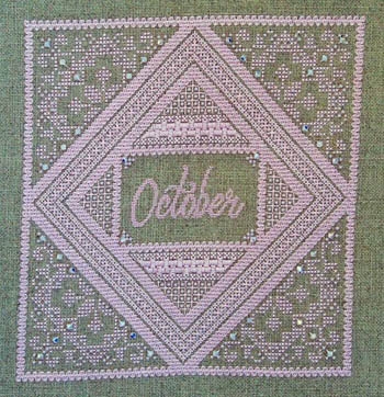 Stickvorlage Northern Expressions Needlework - October - Opal