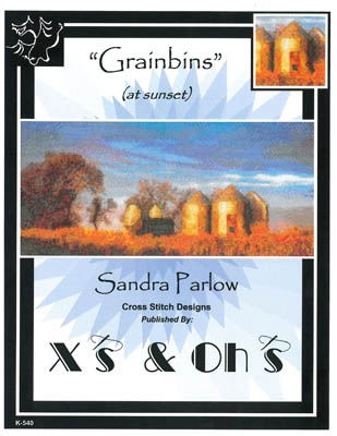 Stickvorlage Xs and Ohs - Grainbins