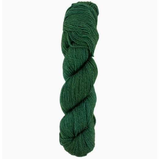 Luna Symfonie handgefärbt - Emerald Green