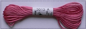 Soie dAlger Seidenstickgarn - Farbe 3013 kühles rot