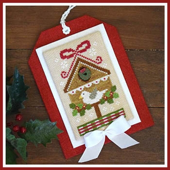 Stickvorlage Country Cottage Needleworks - Classic Collection - Christmas Birdhouse