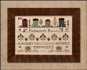 Patriots Row - Little House Needleworks (Stickvorlage)