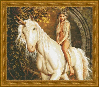 Stickvorlage Kustom Krafts - Lady Godiva