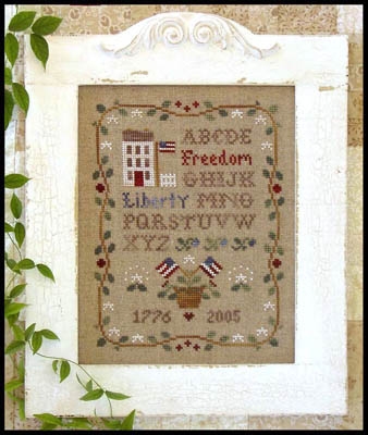 Stickvorlage Little House Needleworks - Americana Sampling