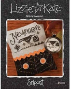 Stickvorlage Lizzie Kate - Nevermore (Ausverkauf)