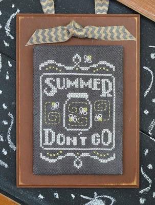 Stickvorlage Hands On Design - Year In Chalk - September (Ausverkauf)