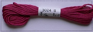 Soie dAlger Seidenstickgarn - Farbe 3024 magenta extra