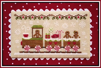 Country Cottage Needleworks - Gingerbread Village 1 Gingerbread Train