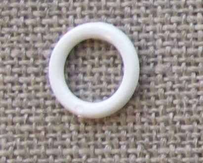 Ringe für Adventskalender weiß (24 Stück) Ø 16 mm