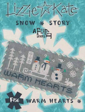 Stickvorlage Lizzie Kate - Snow Story Warm Heart