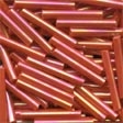 Mill Hill Large Bugle Beads - 92055 Red Rainbow - 15 mm
