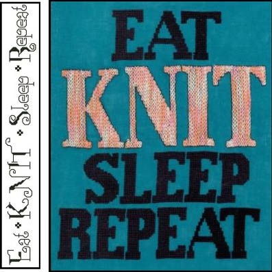 Stickvorlage Xs and Ohs - Knit Repeat