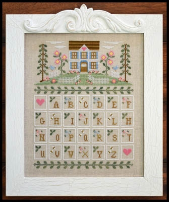 Stickvorlage Country Cottage Needleworks - Cottage Alphabet