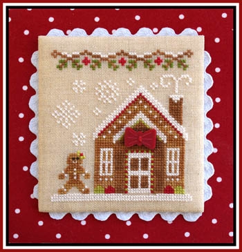 Country Cottage Needleworks - Gingerbread Village 5 Gingerbread House 3