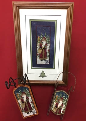 Morning Star Santa - Foxwood Crossings (Stickvorlage)
