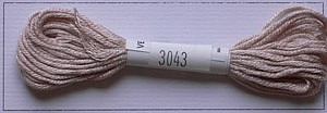 Soie dAlger Seidenstickgarn - Farbe 3043 rot violett / lila extra