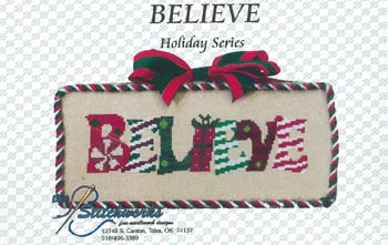 Stickvorlage The Stitchworks - Believe (Ausverkauf)