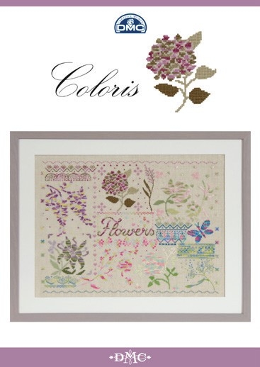 Stickheft DMC - Coloris Flowers Book