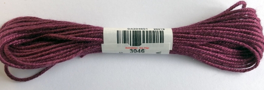 Soie dAlger Seidenstickgarn - Farbe 3046 rot violett / lila extra
