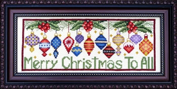 Stickvorlage Bobbie G. Designs - Merry Christmas To All