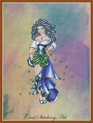 Stickvorlage Cross Stitching Art - The Dance Of Esmeralda