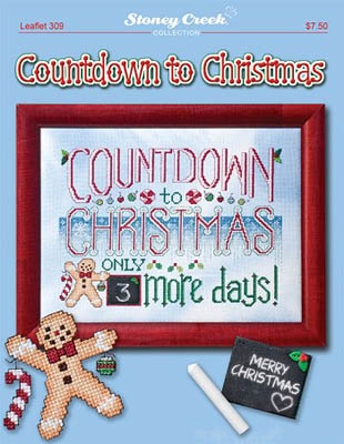 Stickvorlage Stoney Creek Collection - Countdown To Christmas