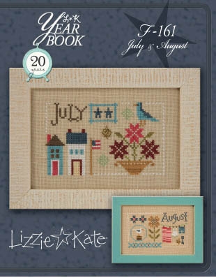 Stickvorlage Lizzie Kate - Yearbook Double Flip July & August