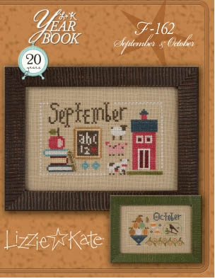 Stickvorlage Lizzie Kate - Yearbook Double Flip September & October