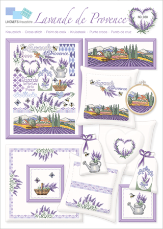 Lavande de Provence - Lindners Kreuzstiche (Stickvorlage)